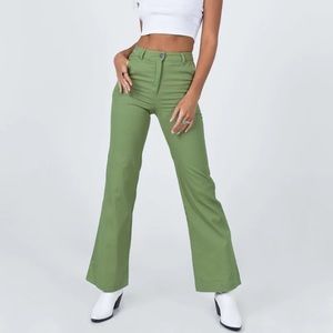 Princess Polly Carson Pants Green US 2